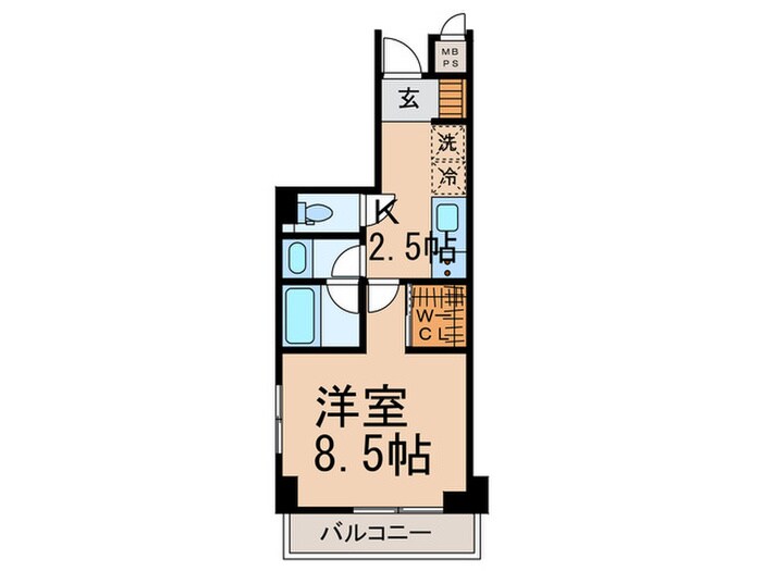 間取り図 グランディール渋谷神泉