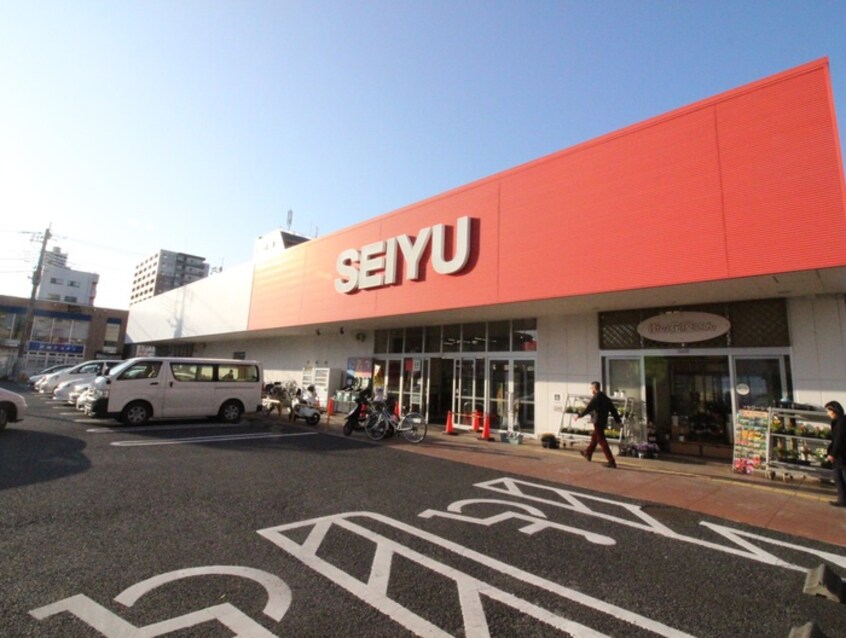 SEIYU(スーパー)まで900m エスポワールエツ
