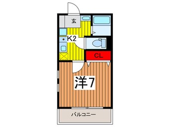 間取図 ｆ‐ｃｕｂｅⅡ