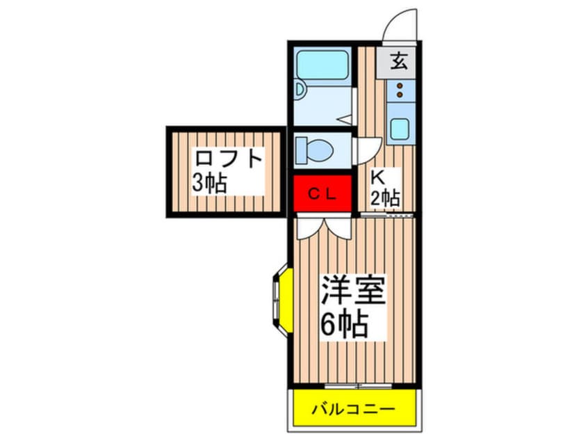 間取図 リブハウス柏Ｂ