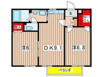 間取図 ガ－デンコ－トＫ