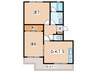 セントラルメゾン関口 2DKの間取り