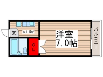 間取図 ＡＢフラット