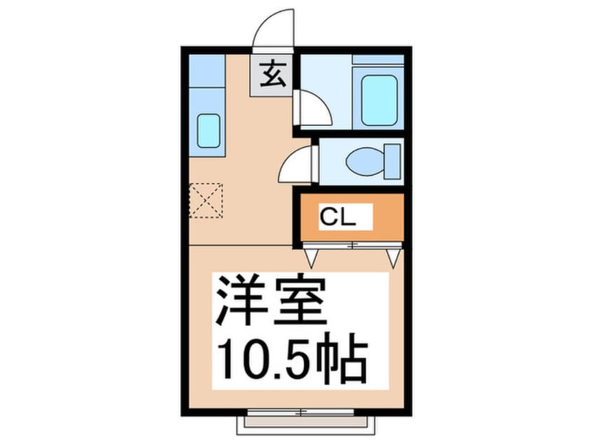 間取図 エコ－ハイツ