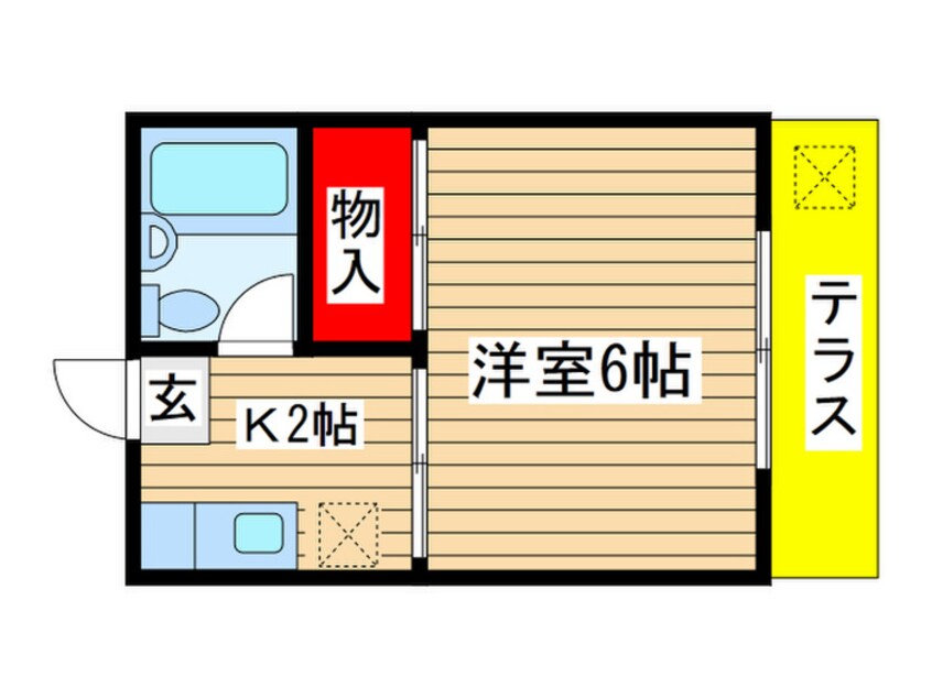 間取図 ヒルズコ－ポ