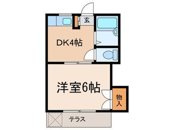間取図 オリエント船橋Ｂ棟