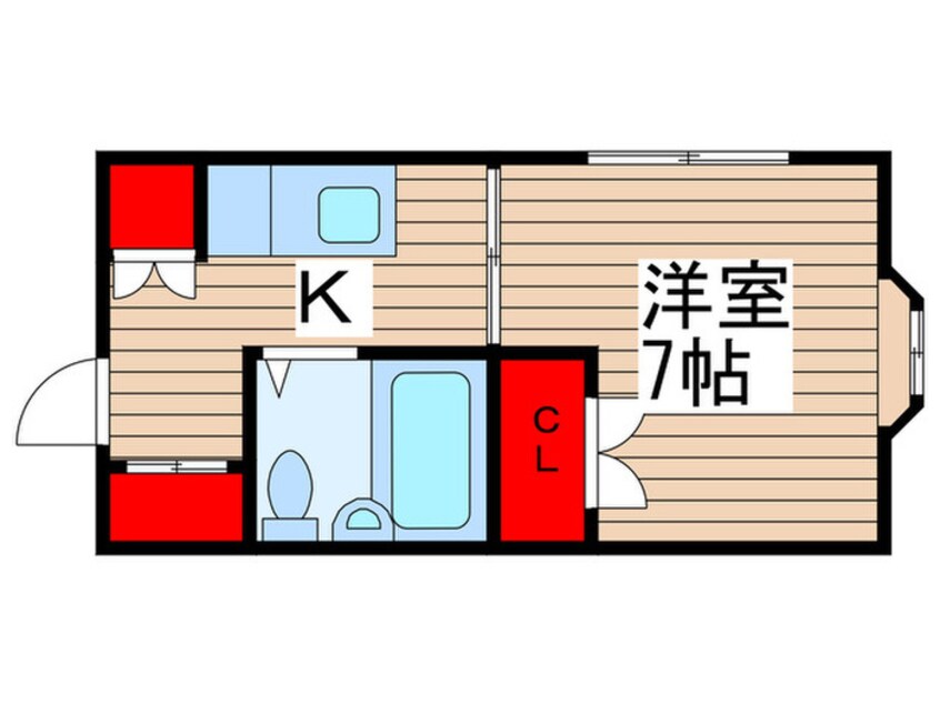 間取図 ハイツ横戸