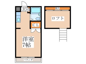 間取図 サンライトパストラルＡ棟