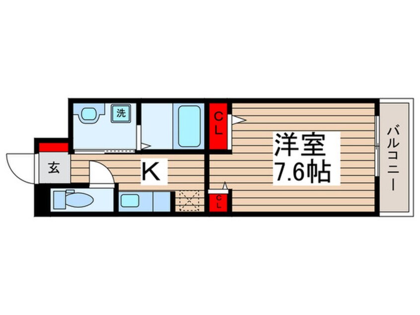 間取図 ガーデン　ヒルズ