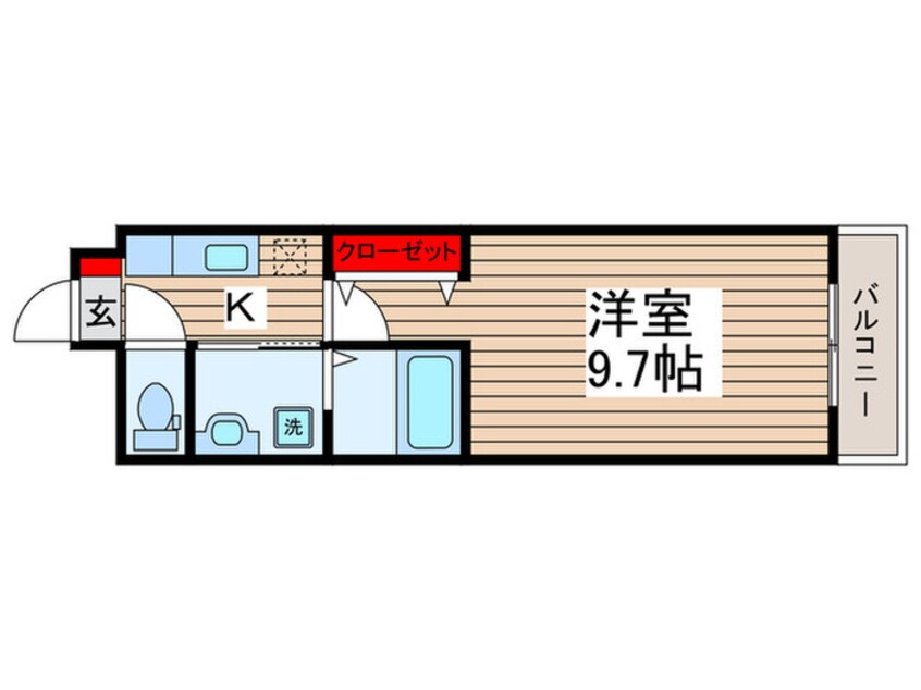 間取図 ガーデン　ヒルズ