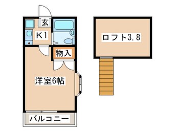 間取図 ラ・カメラ枡形