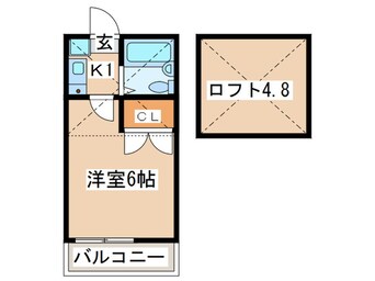 間取図 ラ・カメラ枡形