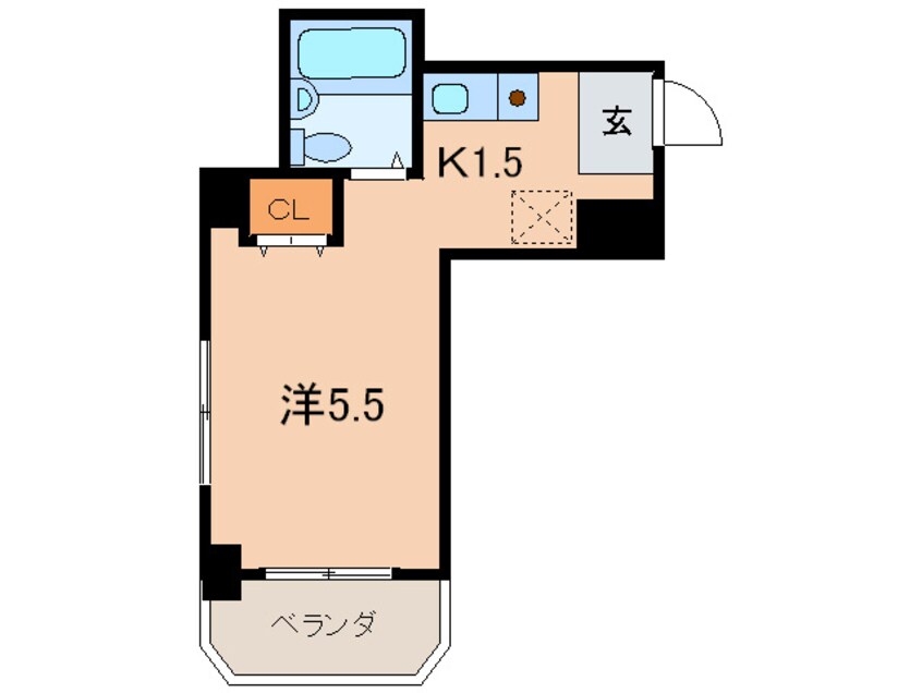 間取図 ハイネス新川崎