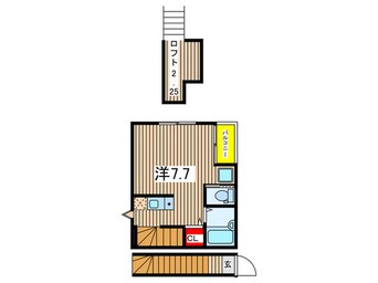 間取図 レスぺテザ小岩