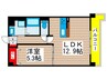 Ｙ　ＰＲＯＮＩＴＹ 1LDKの間取り