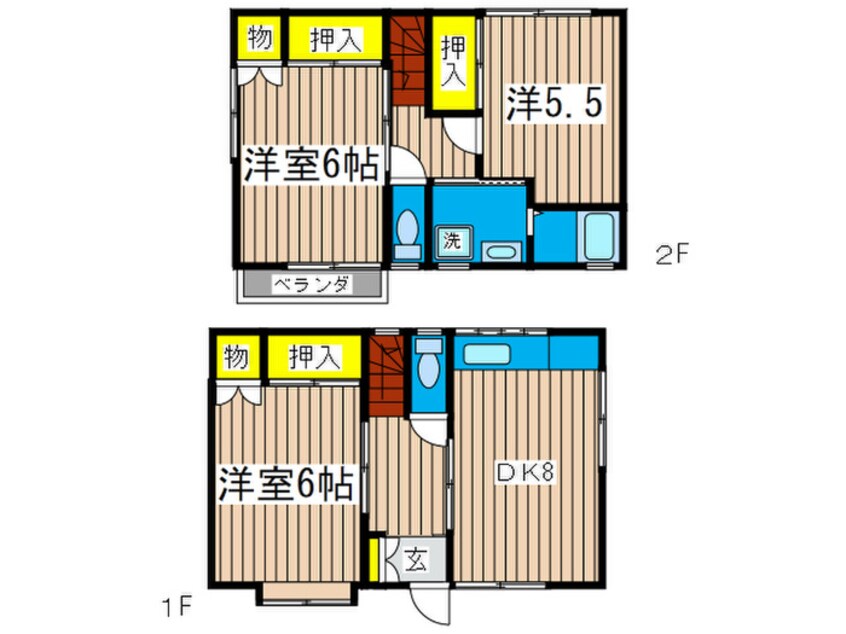 間取図 コートハウス野比