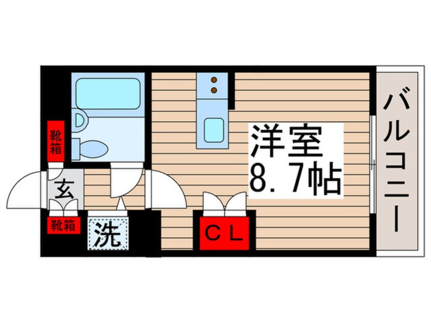 間取図 ユーコート行徳