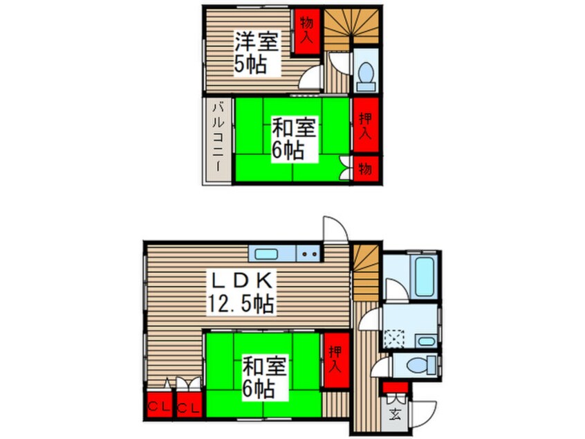 間取図 鴻巣市宮前戸建