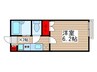 クレア－レ瑞江Ⅳ 1Kの間取り