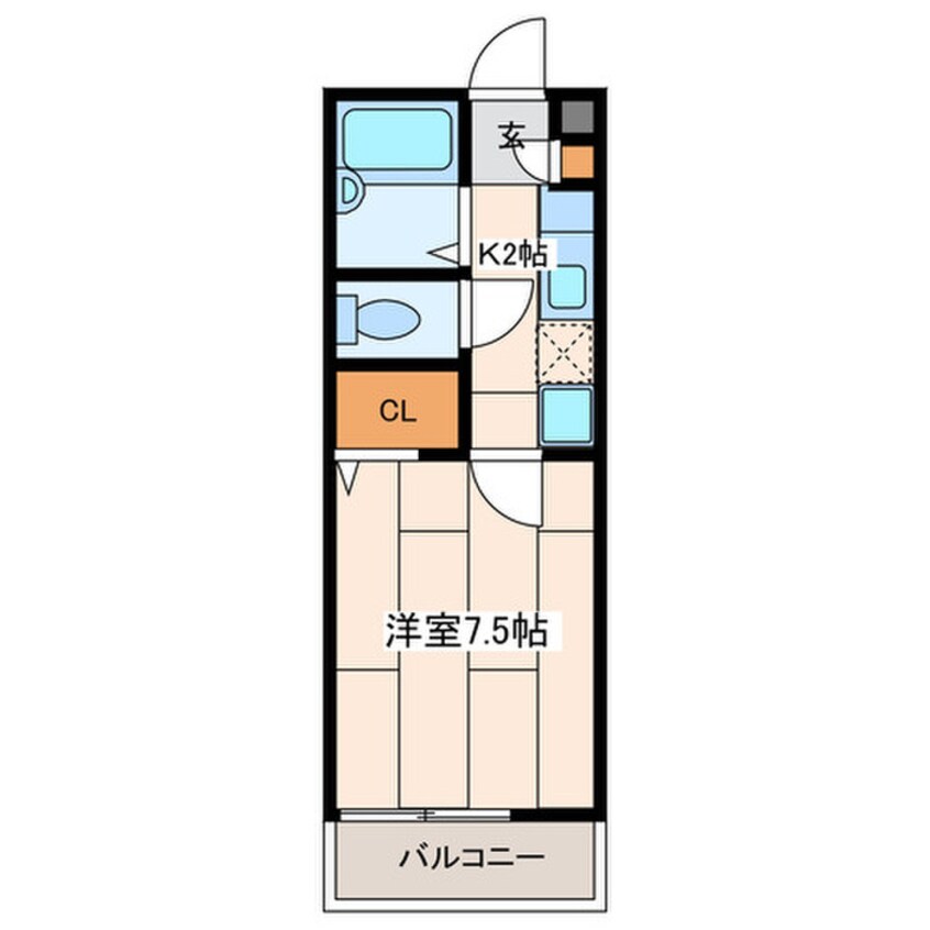 間取図 リマール新城Ａ