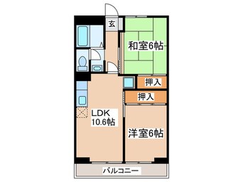 間取図 コープファミール