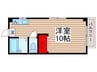 ミヤハイツ 1Rの間取り