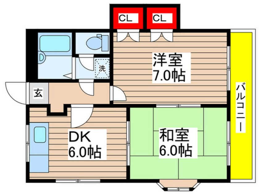 間取図 リコーパレス