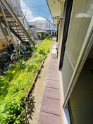 ベランダ・バルコニー 梅ノ木荘
