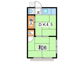 間取図 大津アパート