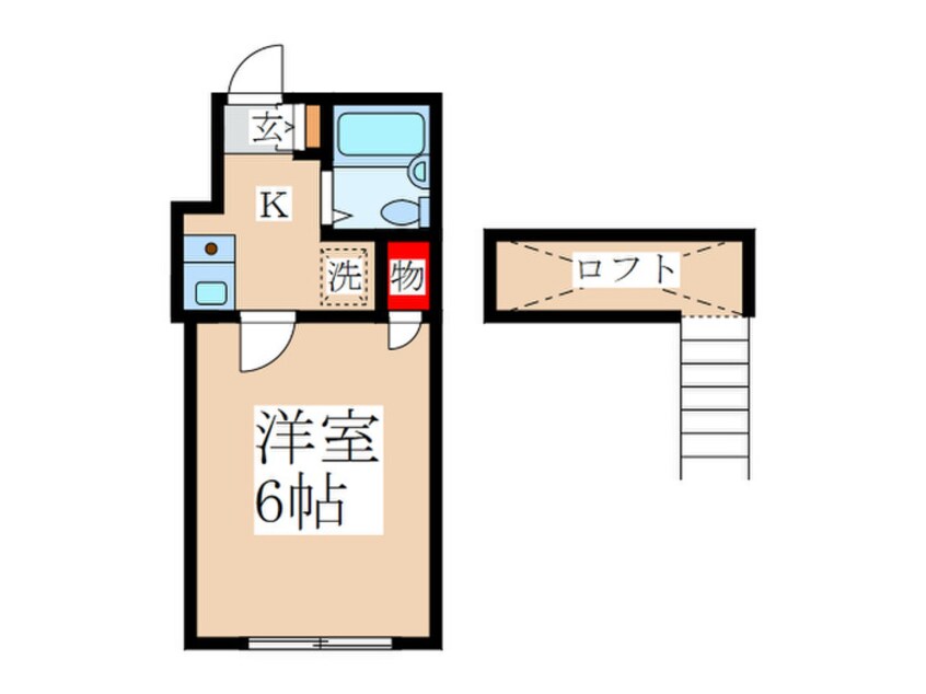 間取図 五十鈴坂壱番館