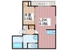 robot home 三郷 1LDKの間取り