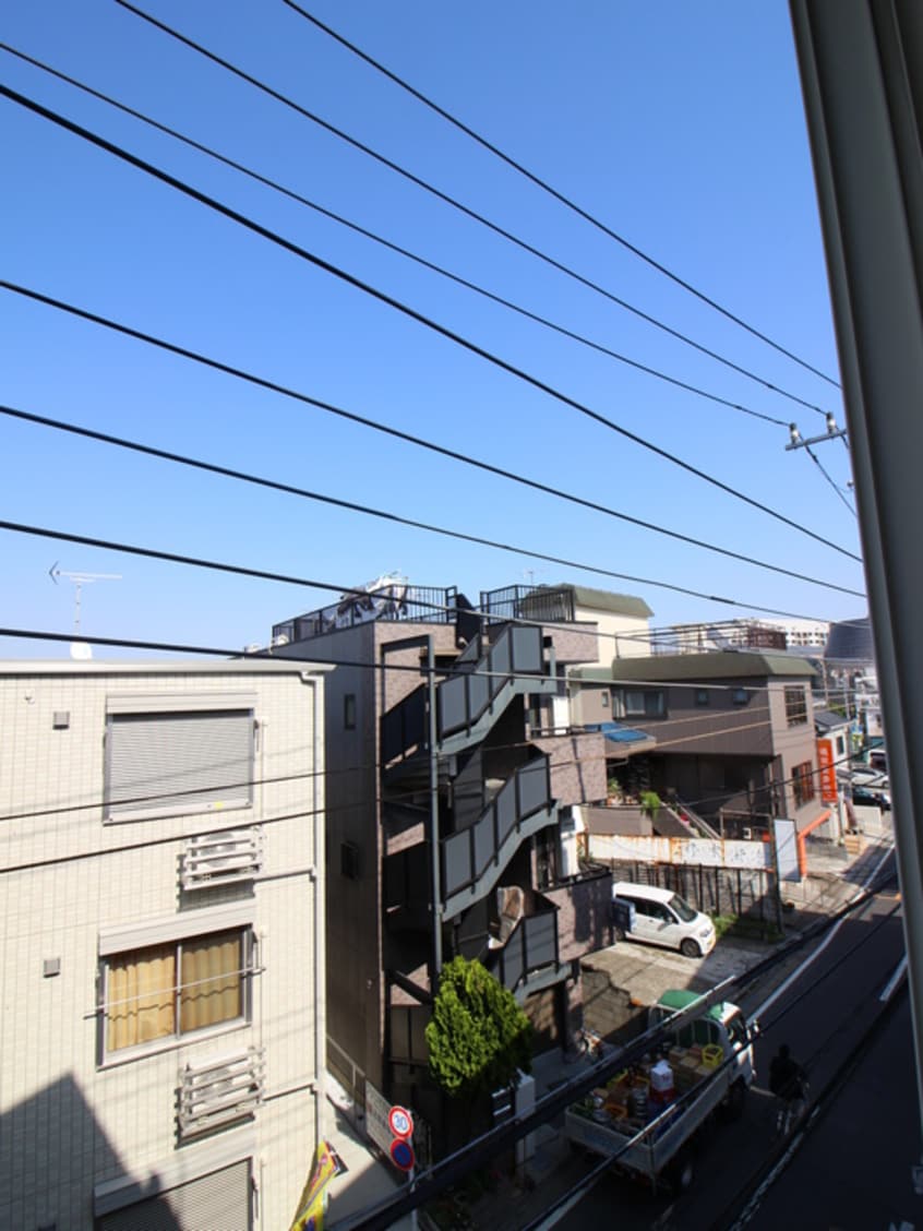 室内からの展望 西新井ハイツ