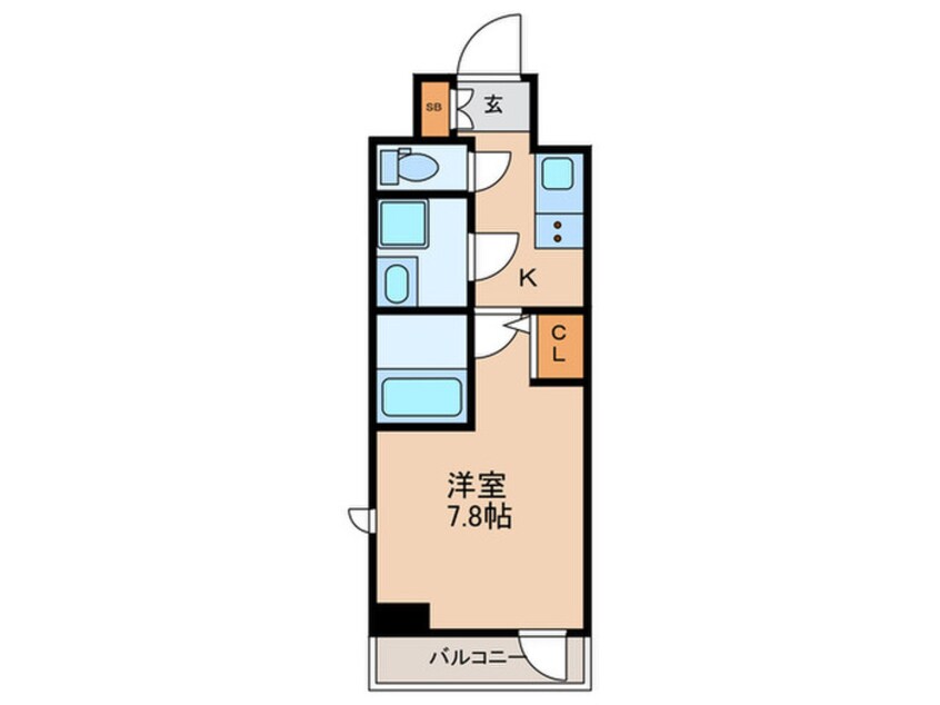 間取図 S-RESIDENCE板橋大山