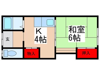 間取図 石渡荘