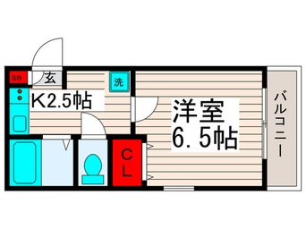 間取図 メゾンフジ