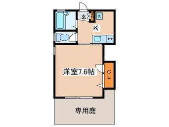 間取図 ル－ブル新川