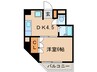 ロイヤルコート府中 1DKの間取り