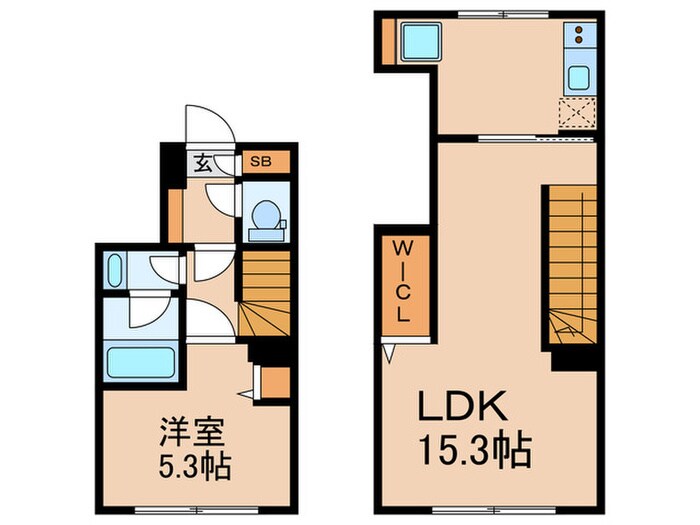 間取り図 TRADIS荏原中延