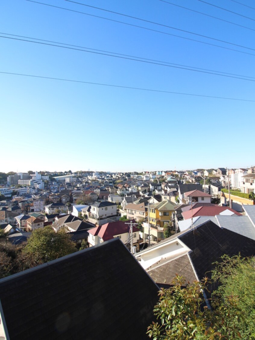 室内からの展望 カ－サ梶山