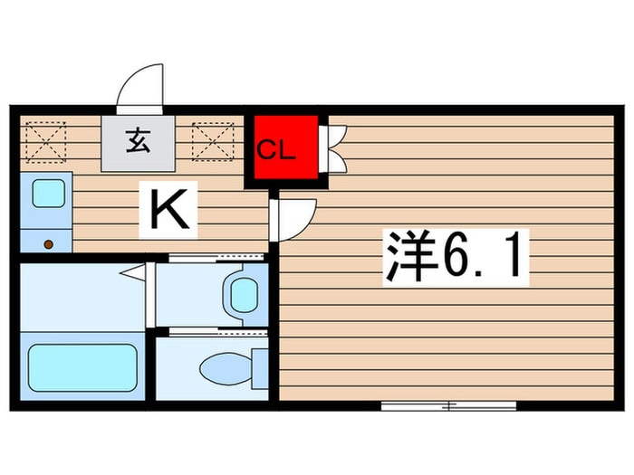 間取り図 イーストランド稲毛