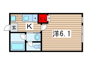 間取図 イーストランド稲毛