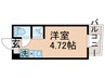 Cube　Kanamachi Ⅴ 1Rの間取り