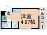 Cube　Kanamachi Ⅴ 1Rの間取り