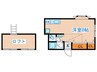 ラ　メゾン　ドゥ　エス 1Rの間取り