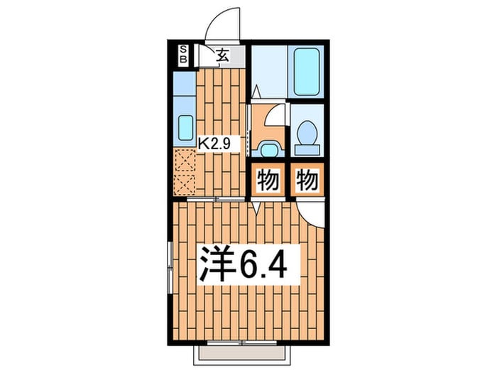 間取り図 ヒルトップテラス三春台