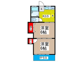 間取図 小林コ－ポ