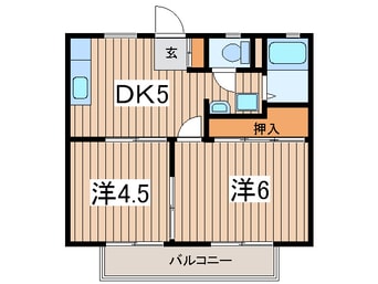 間取図 ジョイハイツ　Ｃ