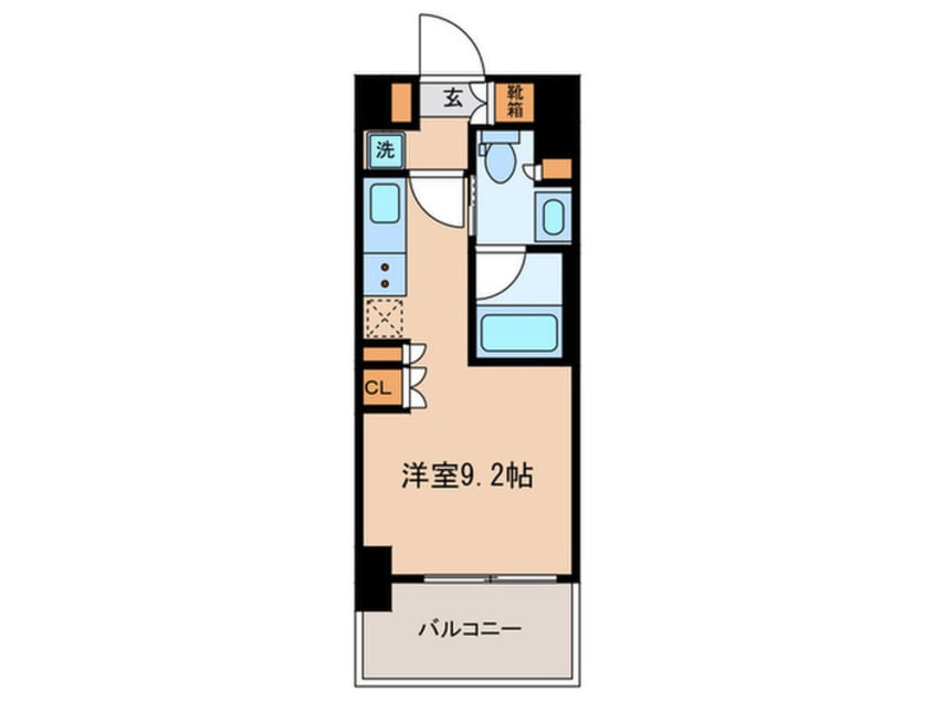 間取図 ﾊﾟｰｸｱｸｼｽ大塚ｽﾃｰｼｮﾝｹﾞｰﾄﾀﾜｰ