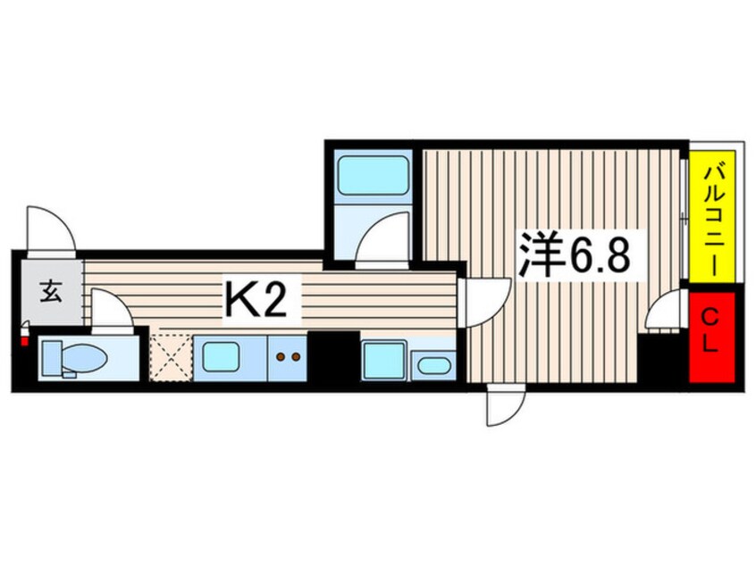 間取図 デュオメゾン菊川