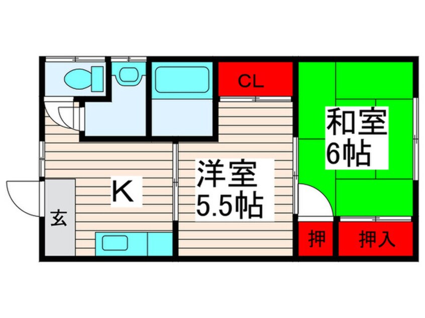 間取図 ハイムゴード